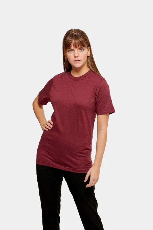 Oversized t-shirt - Bordeaux