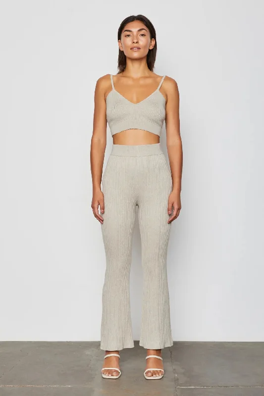 Arlette Knitwear Pant in Linen