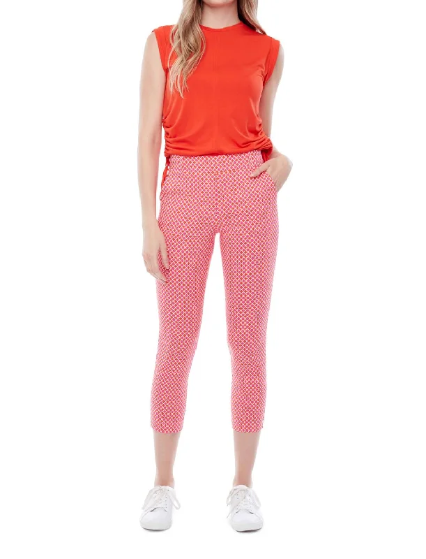 Charlotte Charms Cropped Pant In Charms Print