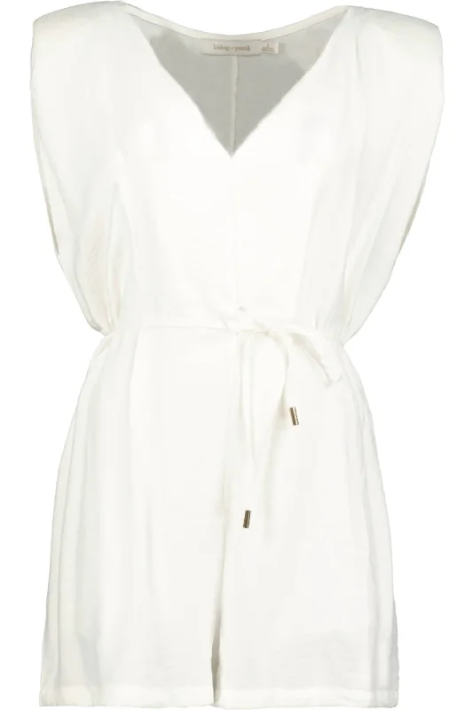 Harlowe Romper In White