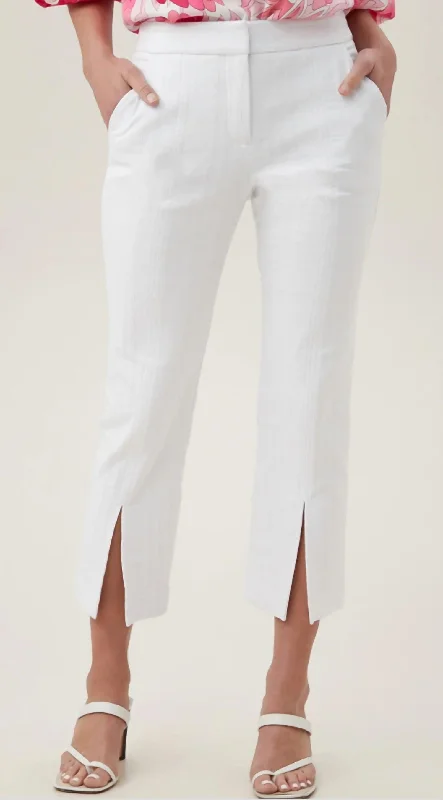 North Shore Pant In White