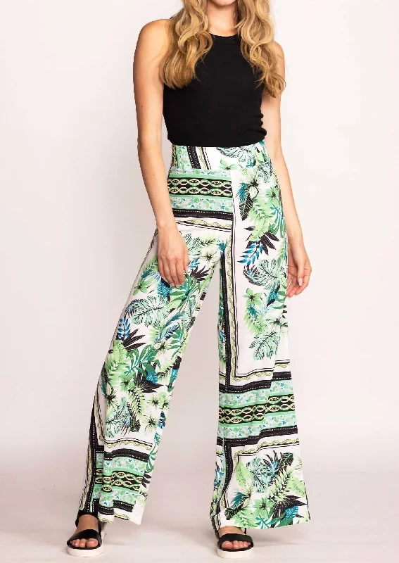 The Layla Pants In White