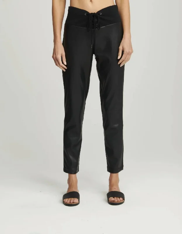 Women's Fleur Pant In Black