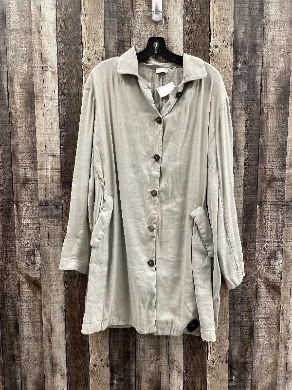 Jacket Other By Transit In Beige, Size: 3