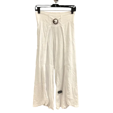 Pants Dress By cotton natural In White, Size: S