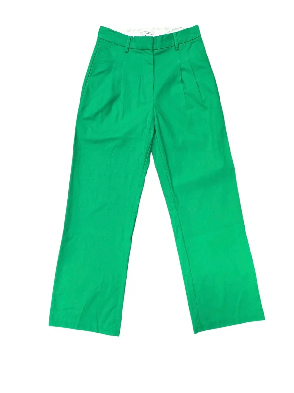 Pants Linen By Cmb In Green, Size: 4