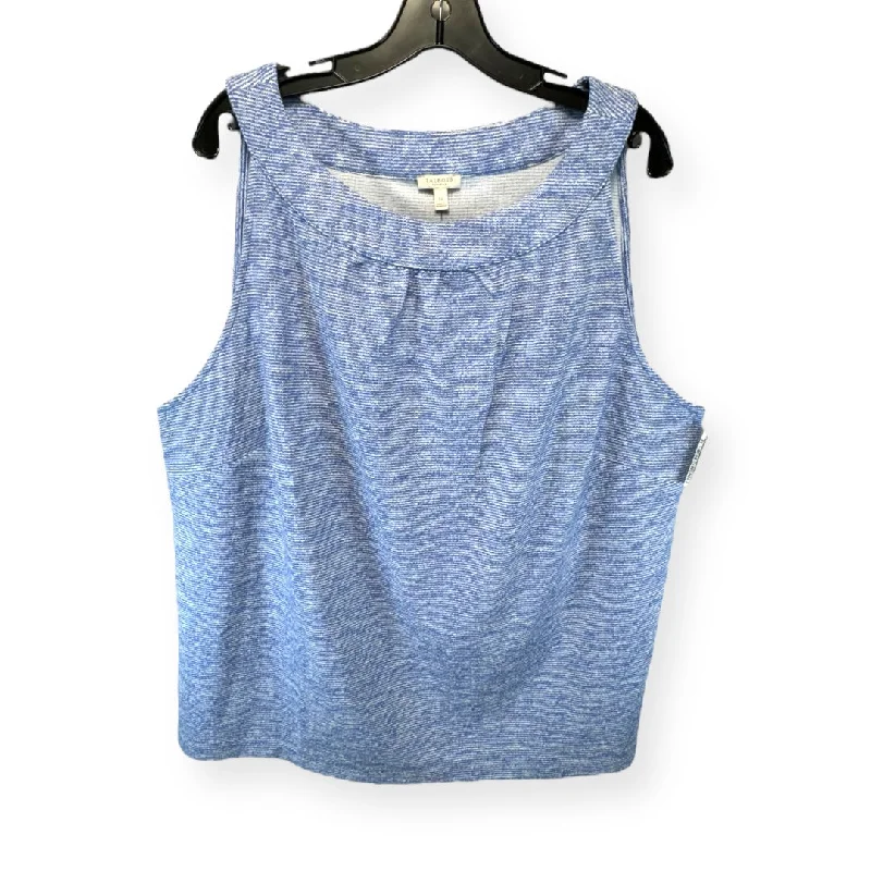 Blue Top Sleeveless Talbots, Size 3x